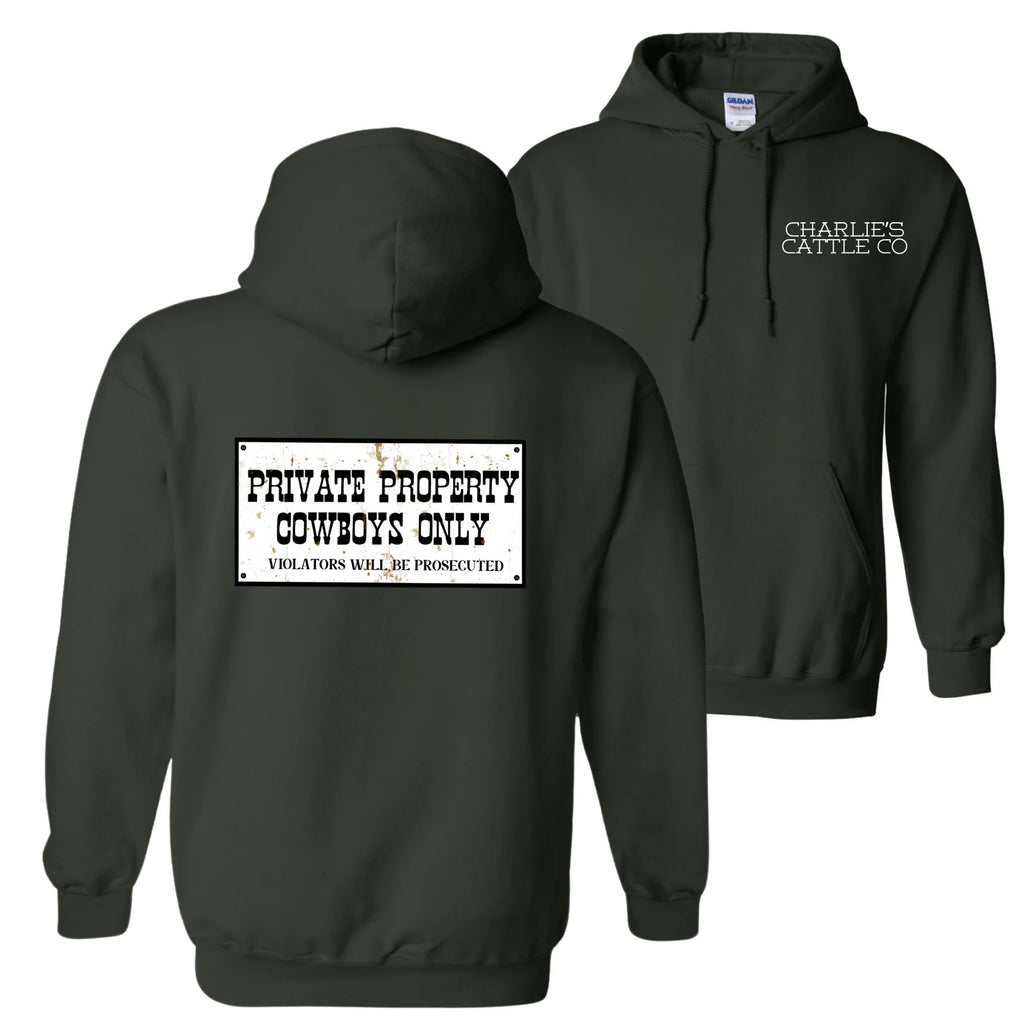 Cowboy's Only Hoodie