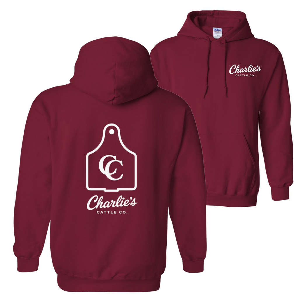 Charlie's Cattle Cowtag Hoodie
