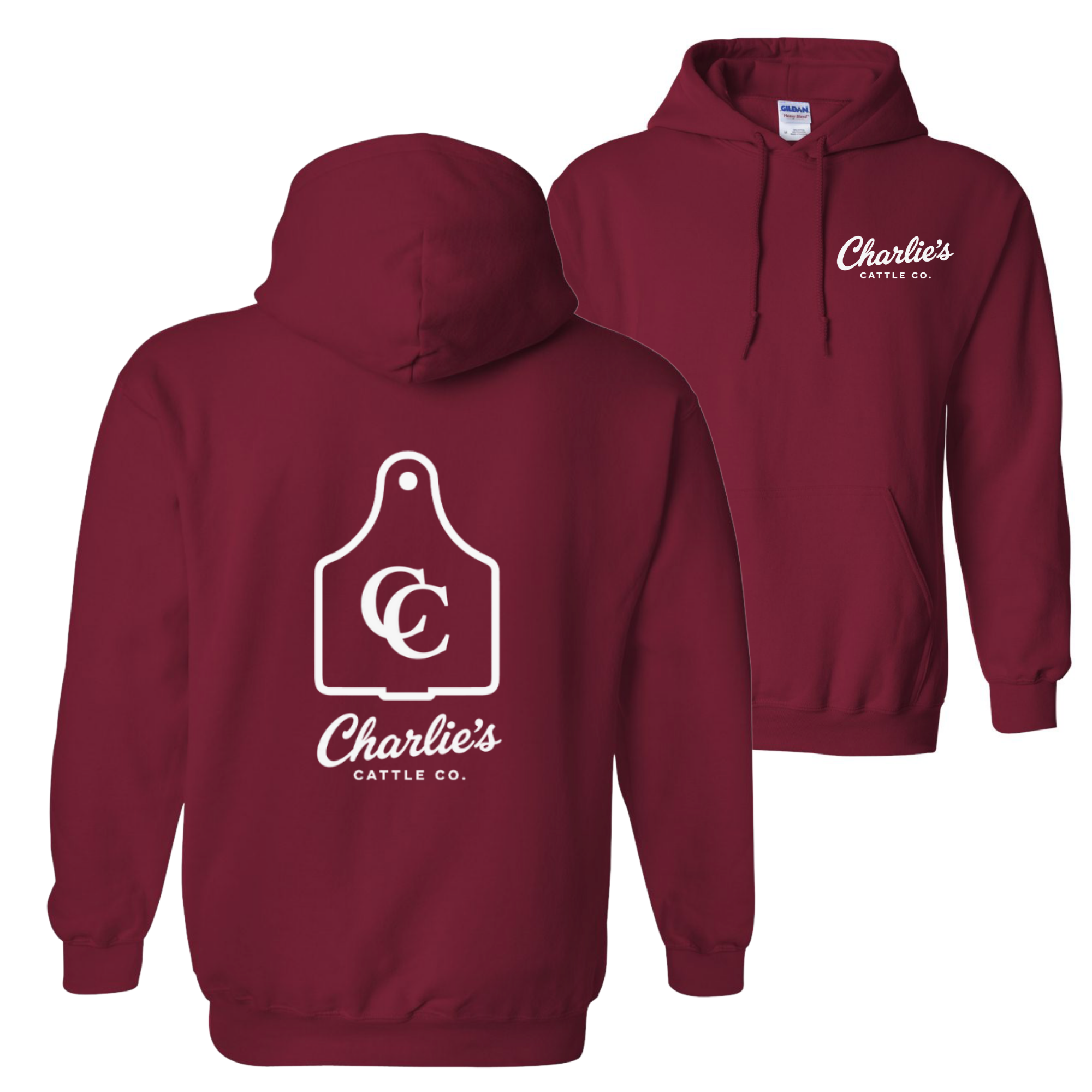 Charlie's Cattle Cowtag Hoodie