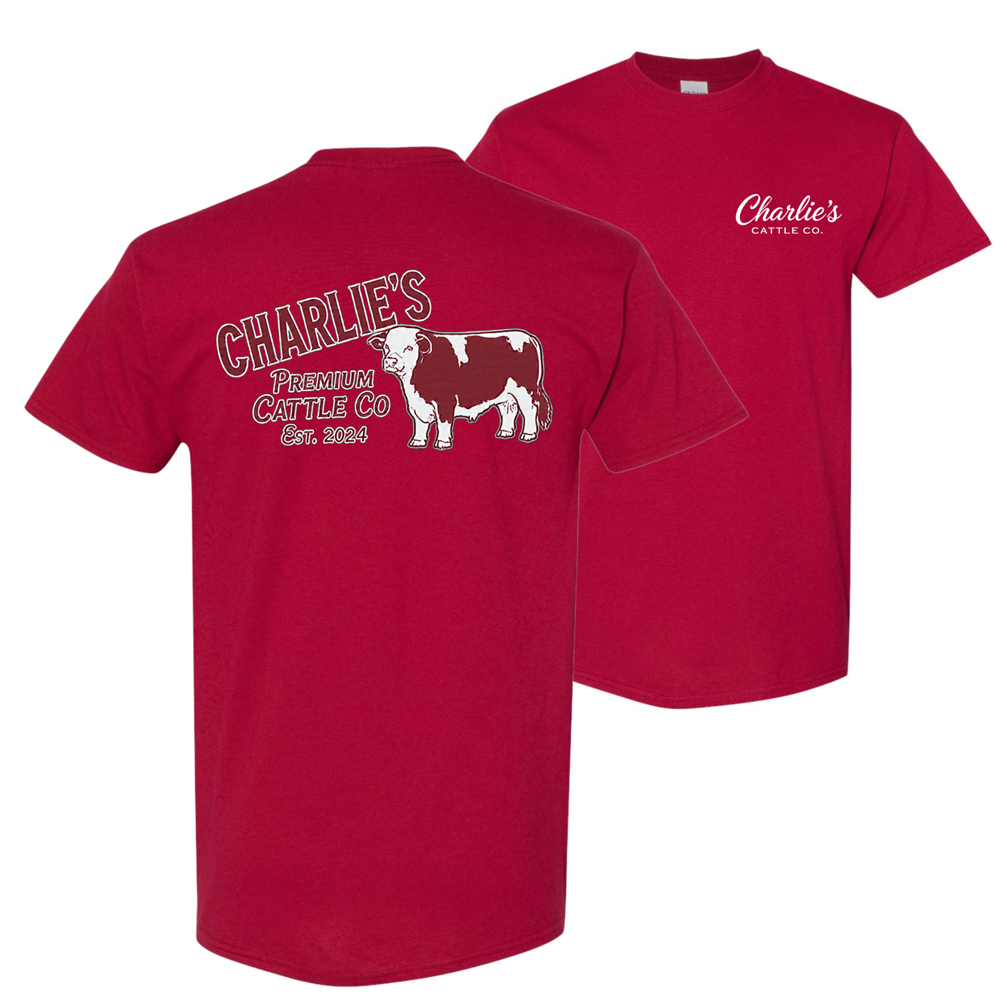 Charlie's Premium Cattle T-Shirt