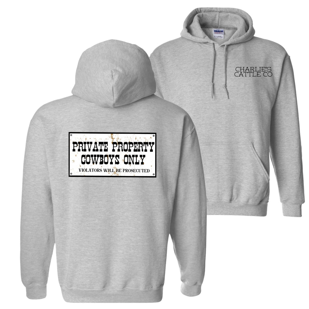 Cowboy's Only Hoodie