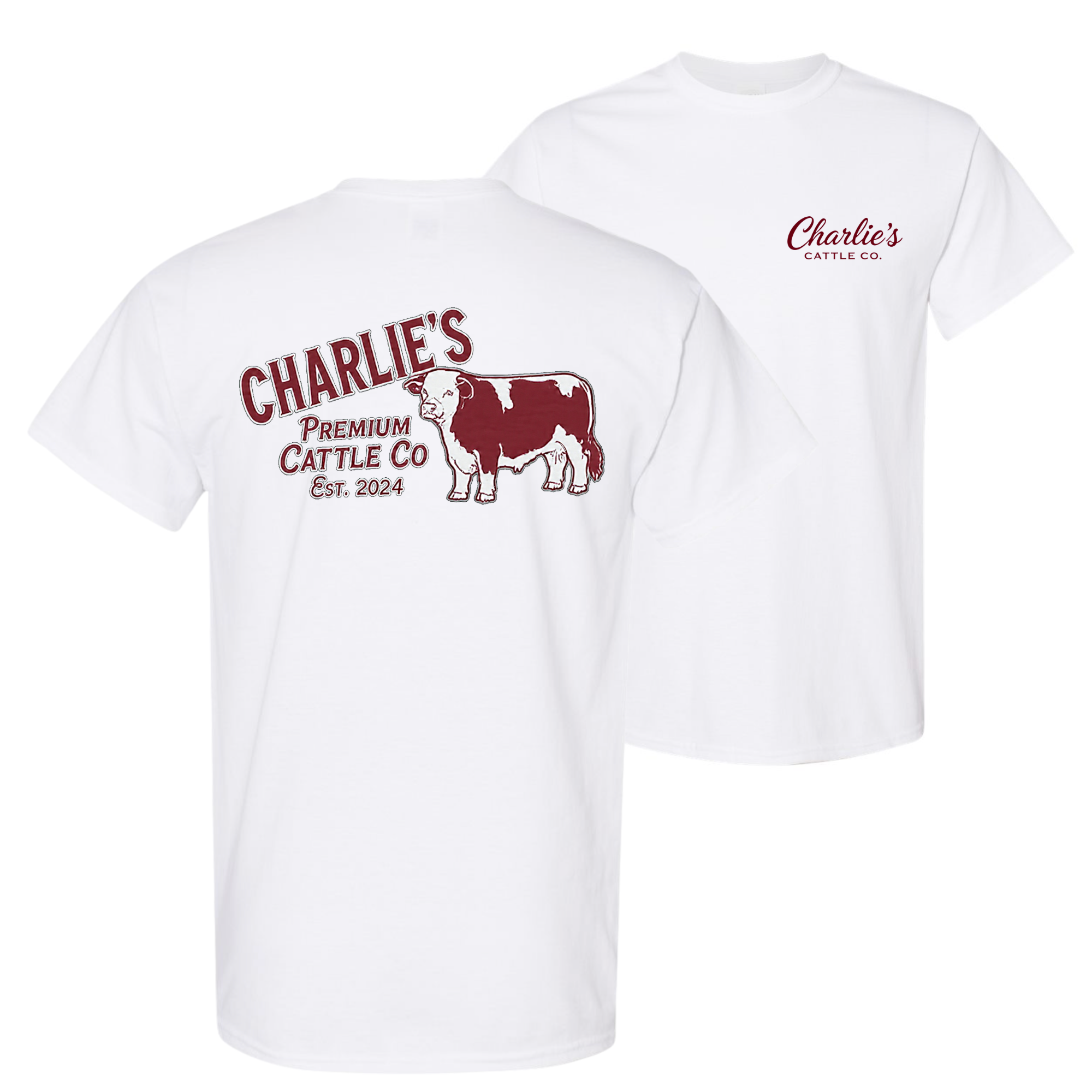 Charlie's Premium Cattle T-Shirt