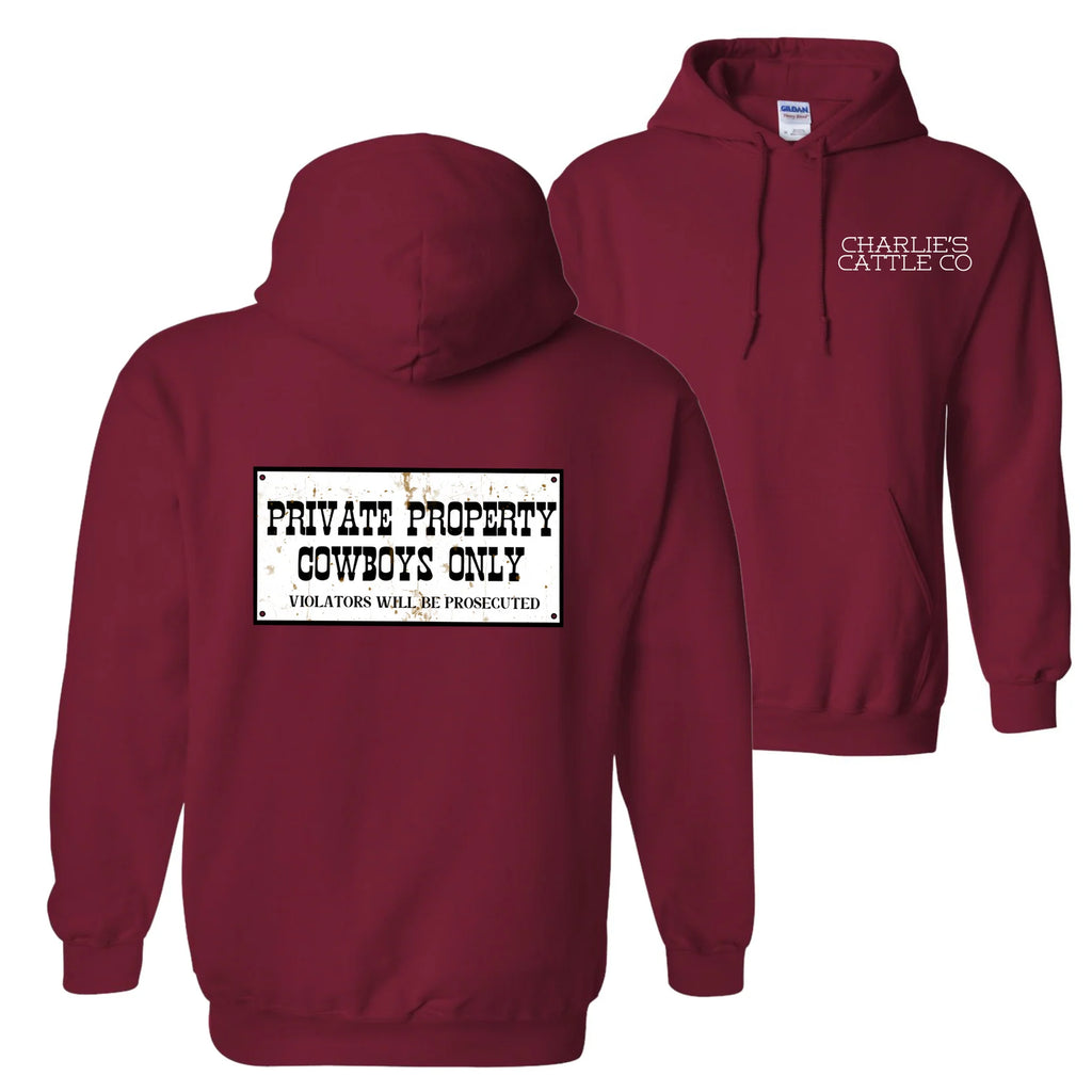 Cowboy's Only Hoodie