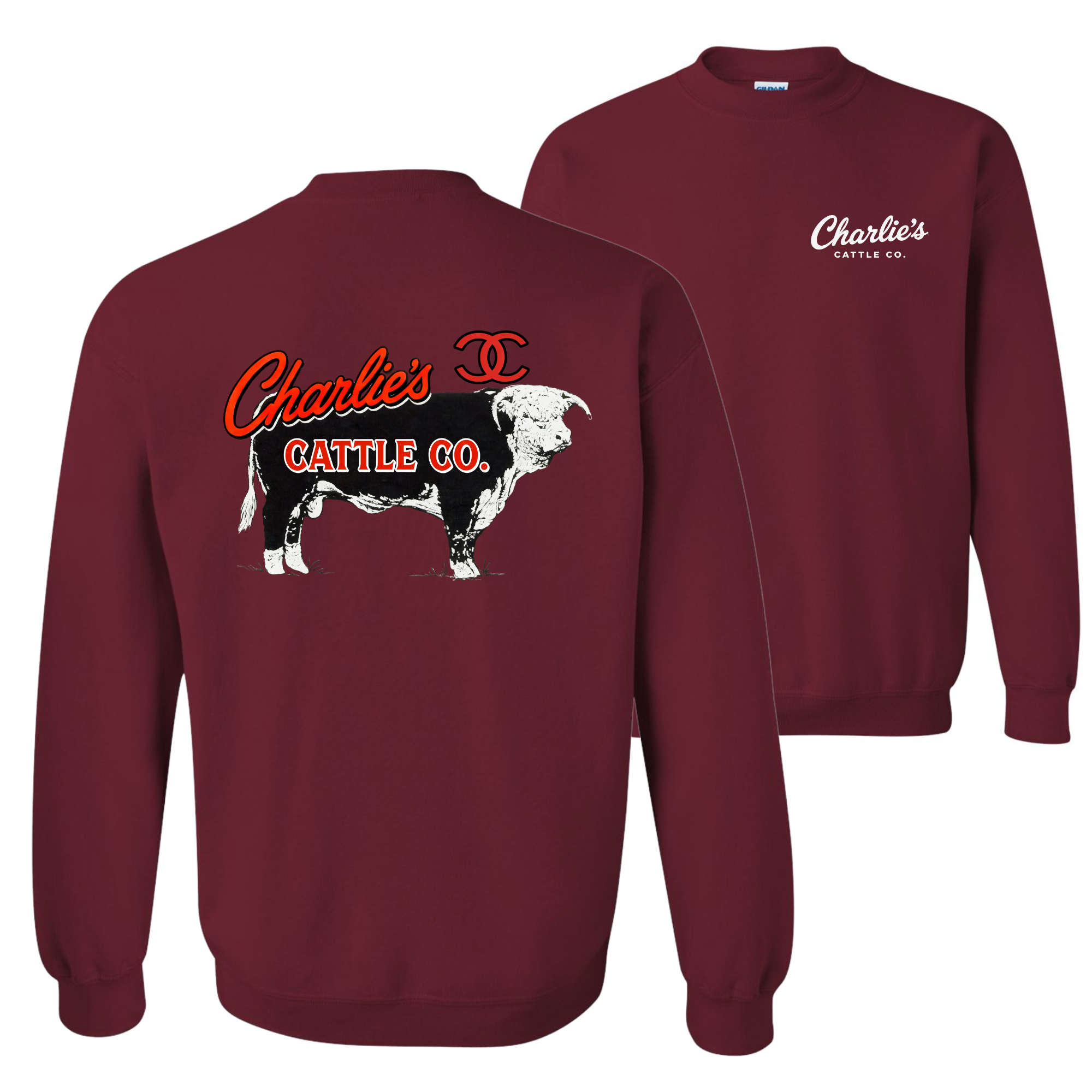 Charlie's Cattle Hereford Sweatshirt