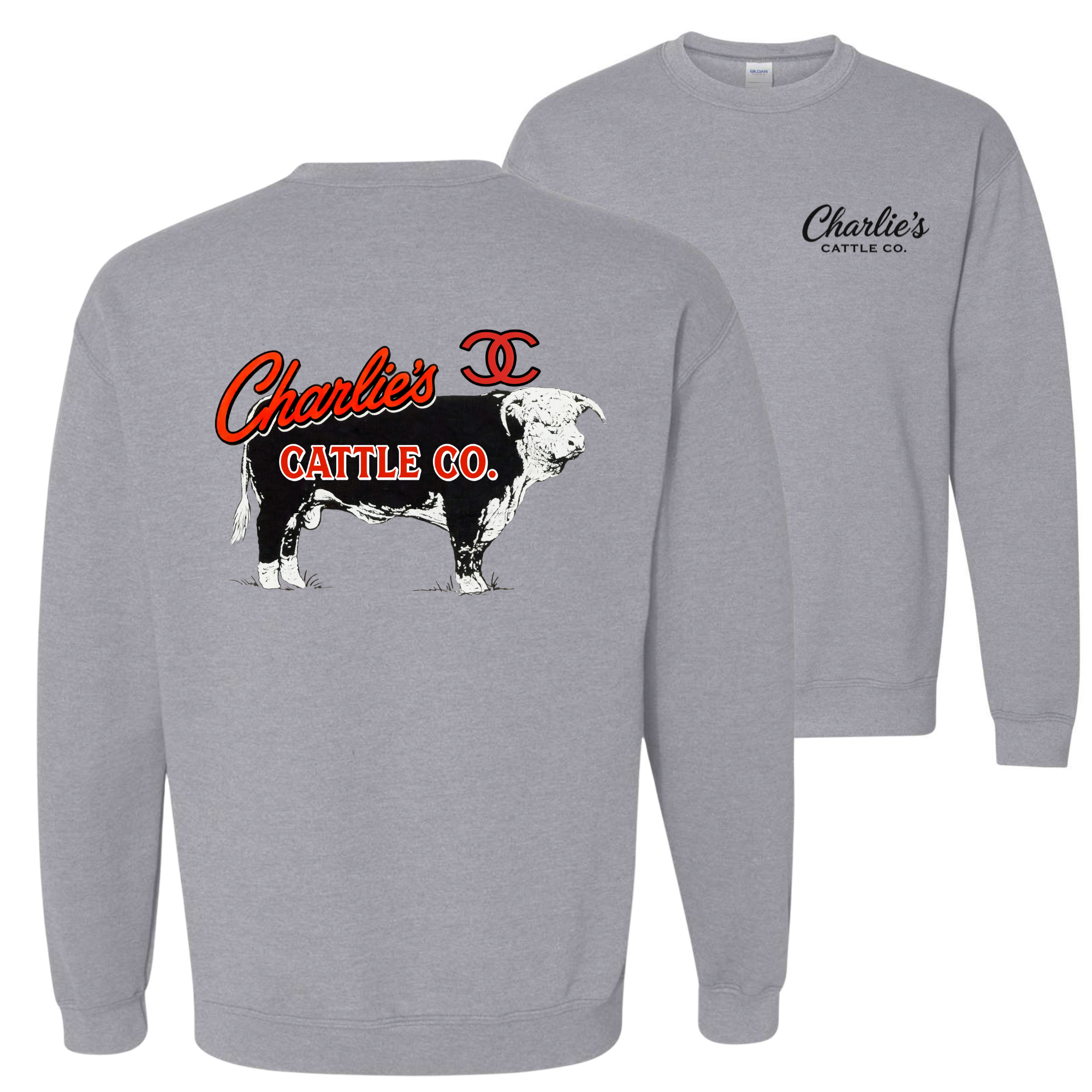 Charlie's Cattle Hereford Sweatshirt