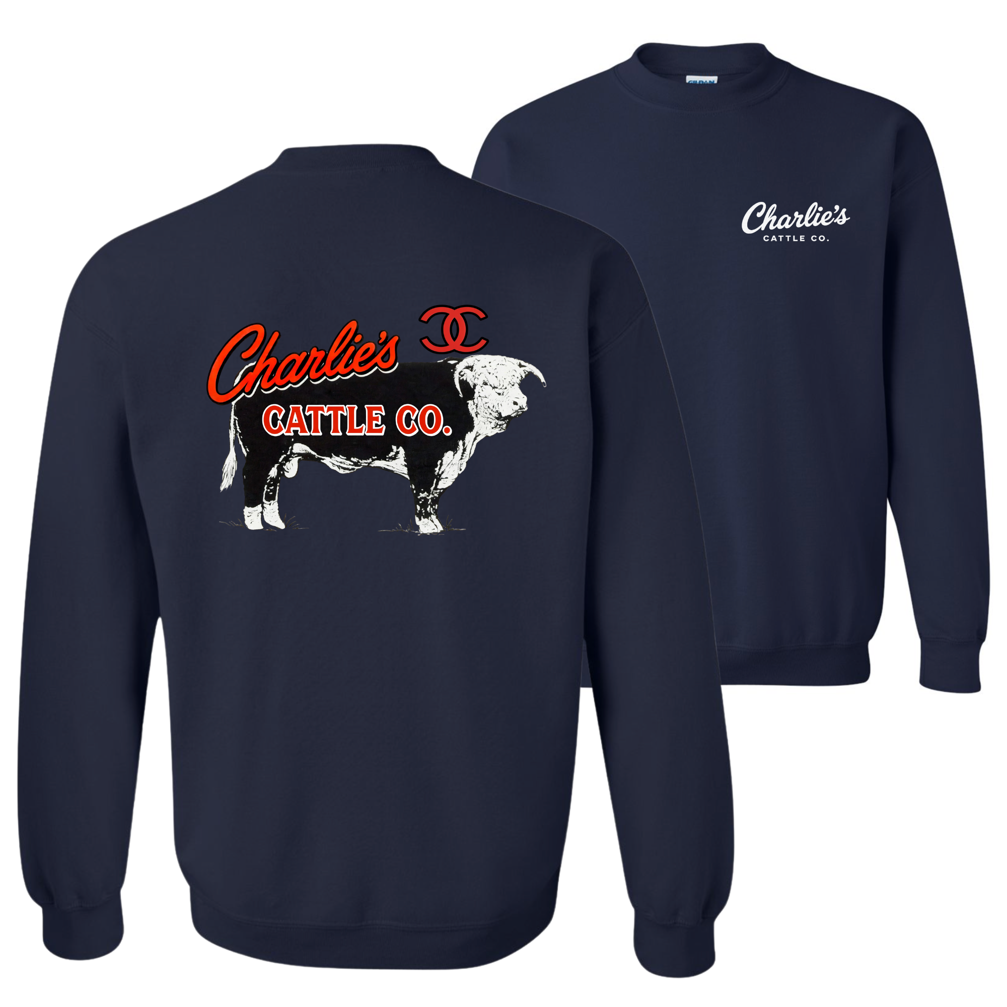Charlie's Cattle Hereford Sweatshirt