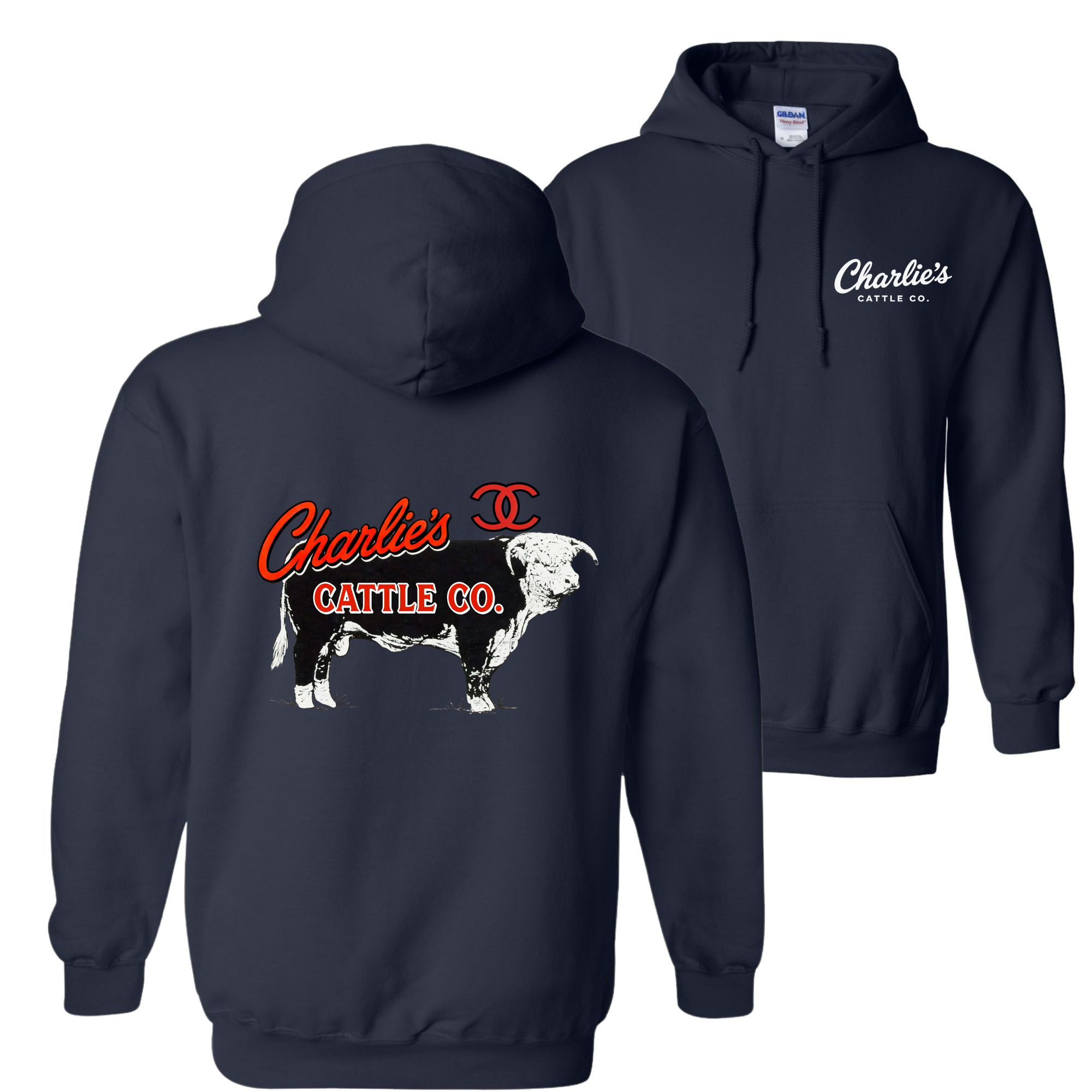 Charlie's Cattle Hereford Hoodie