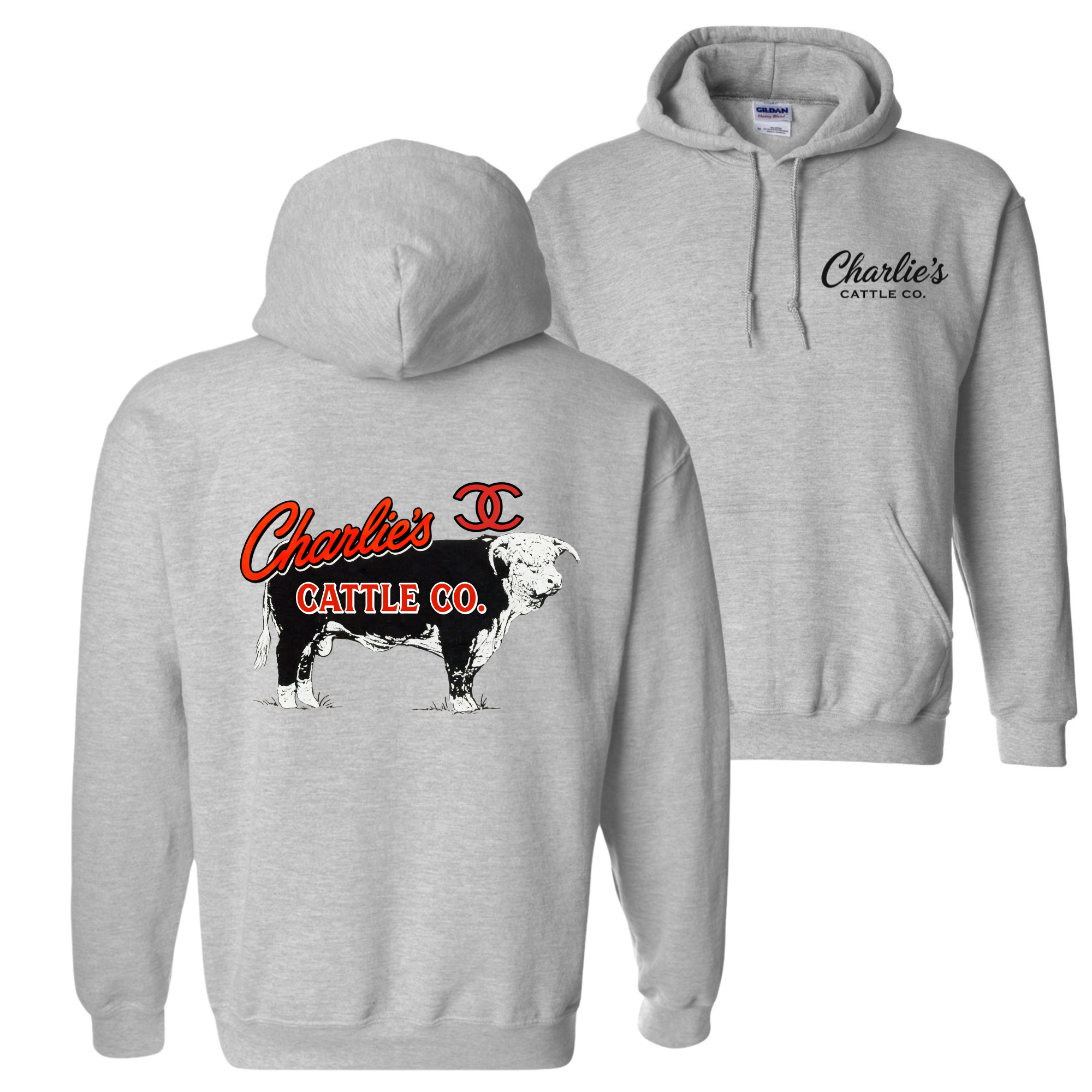 Charlie's Cattle Hereford Hoodie