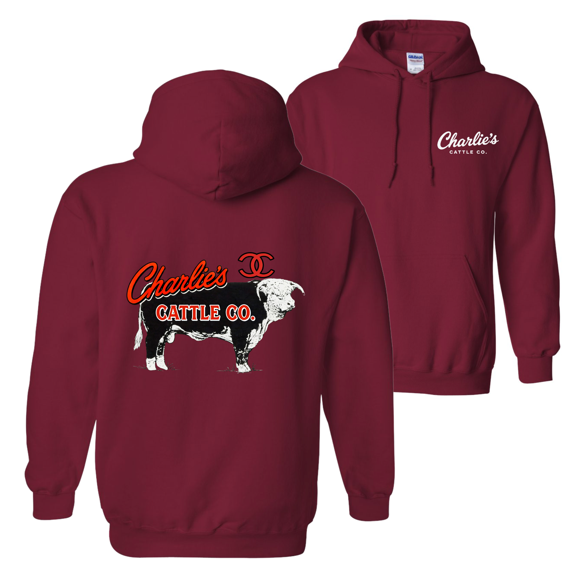 Charlie's Cattle Hereford Hoodie