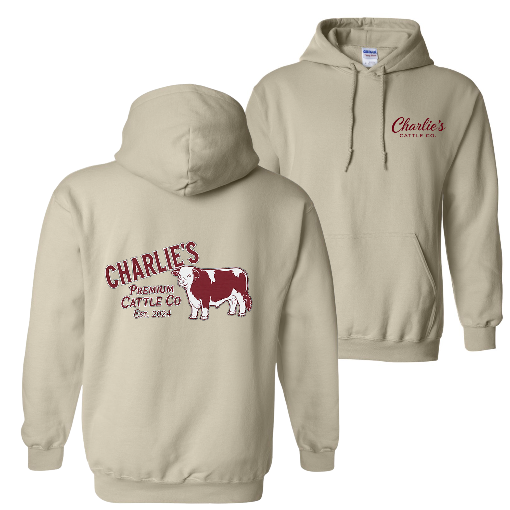 Charlie's Cattle Premium Hoodie
