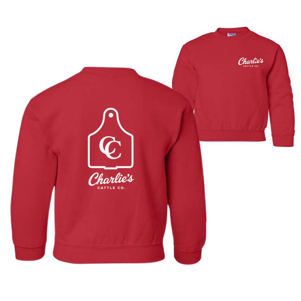 Charlie's Cattle Cowtag Sweatshirt (Youth)