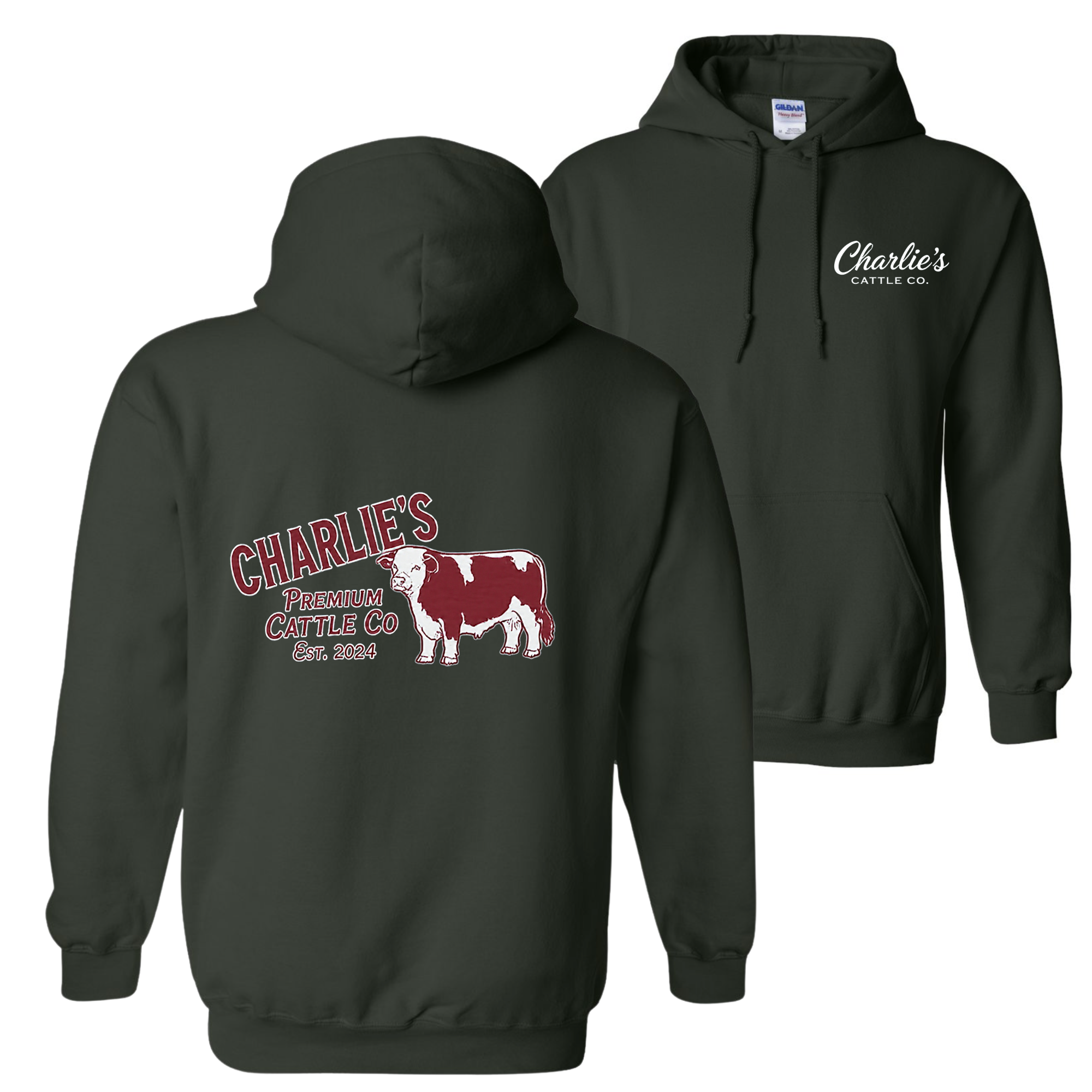 Charlie's Cattle Premium Hoodie