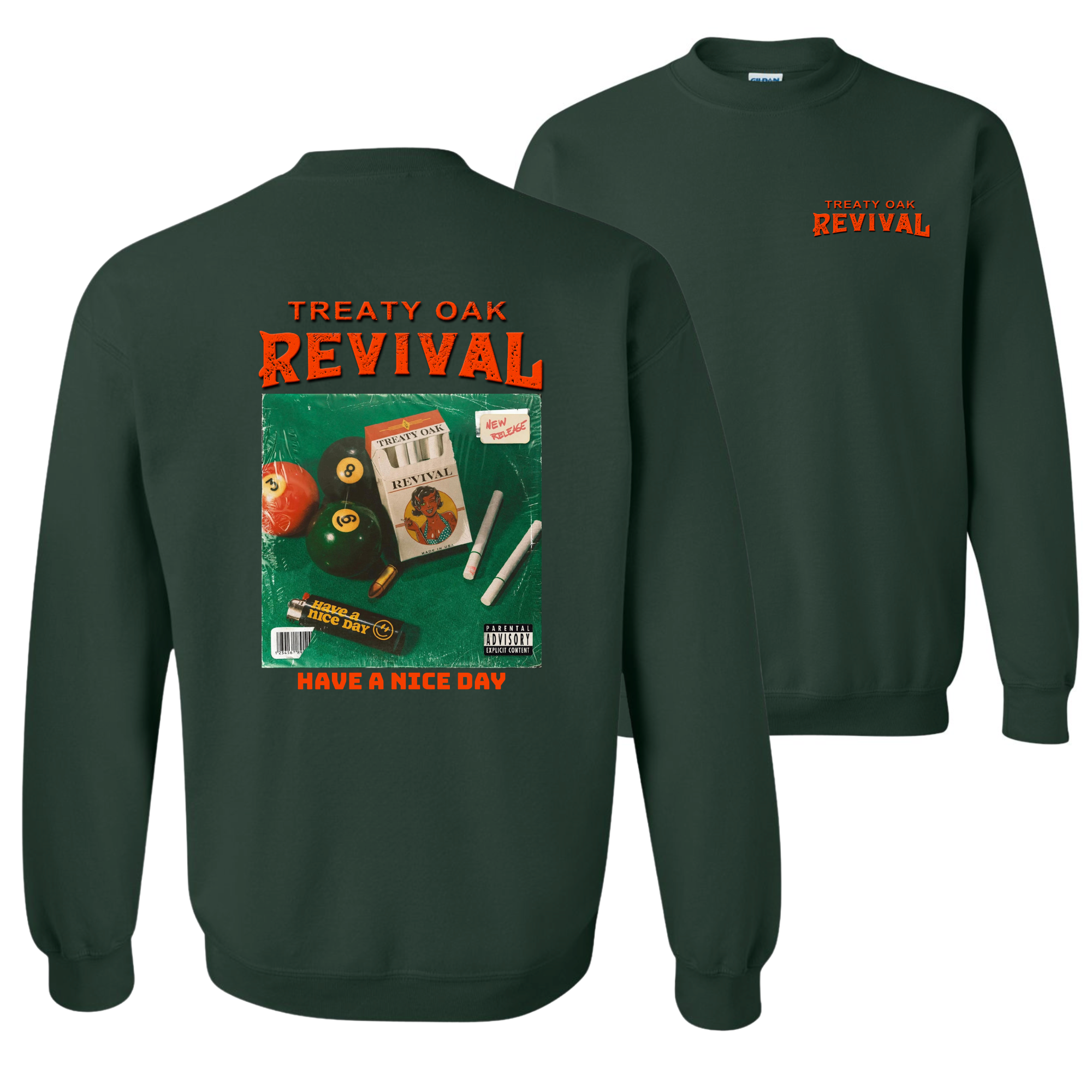 Treaty Oak Album Sweatshirt