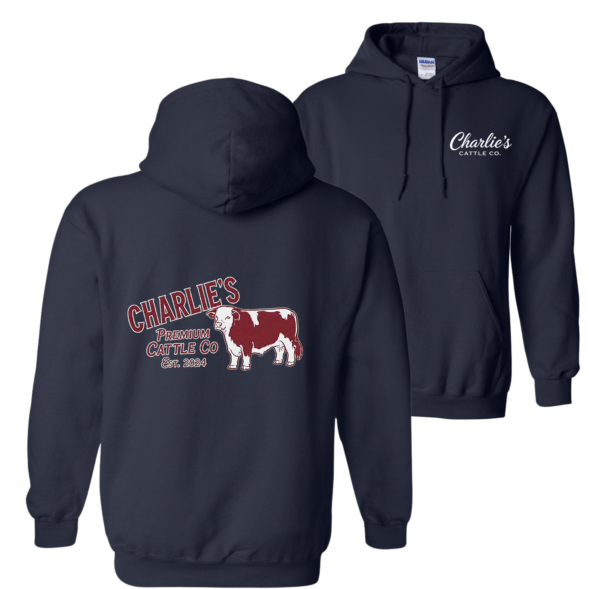 Charlie's Cattle Premium Hoodie