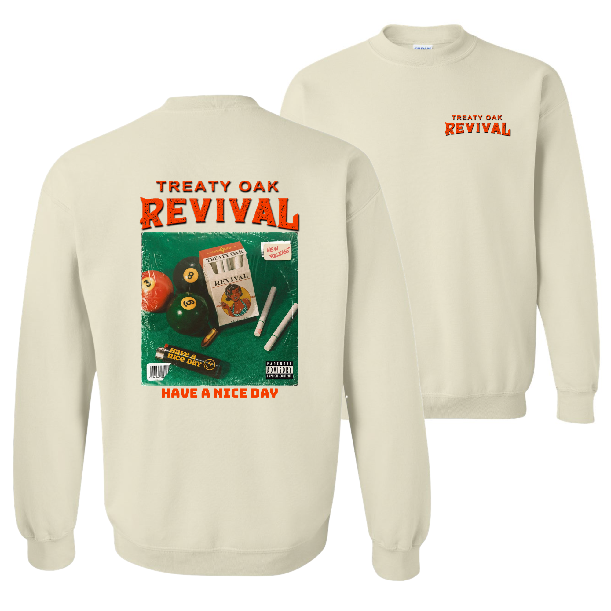 Treaty Oak Album Sweatshirt