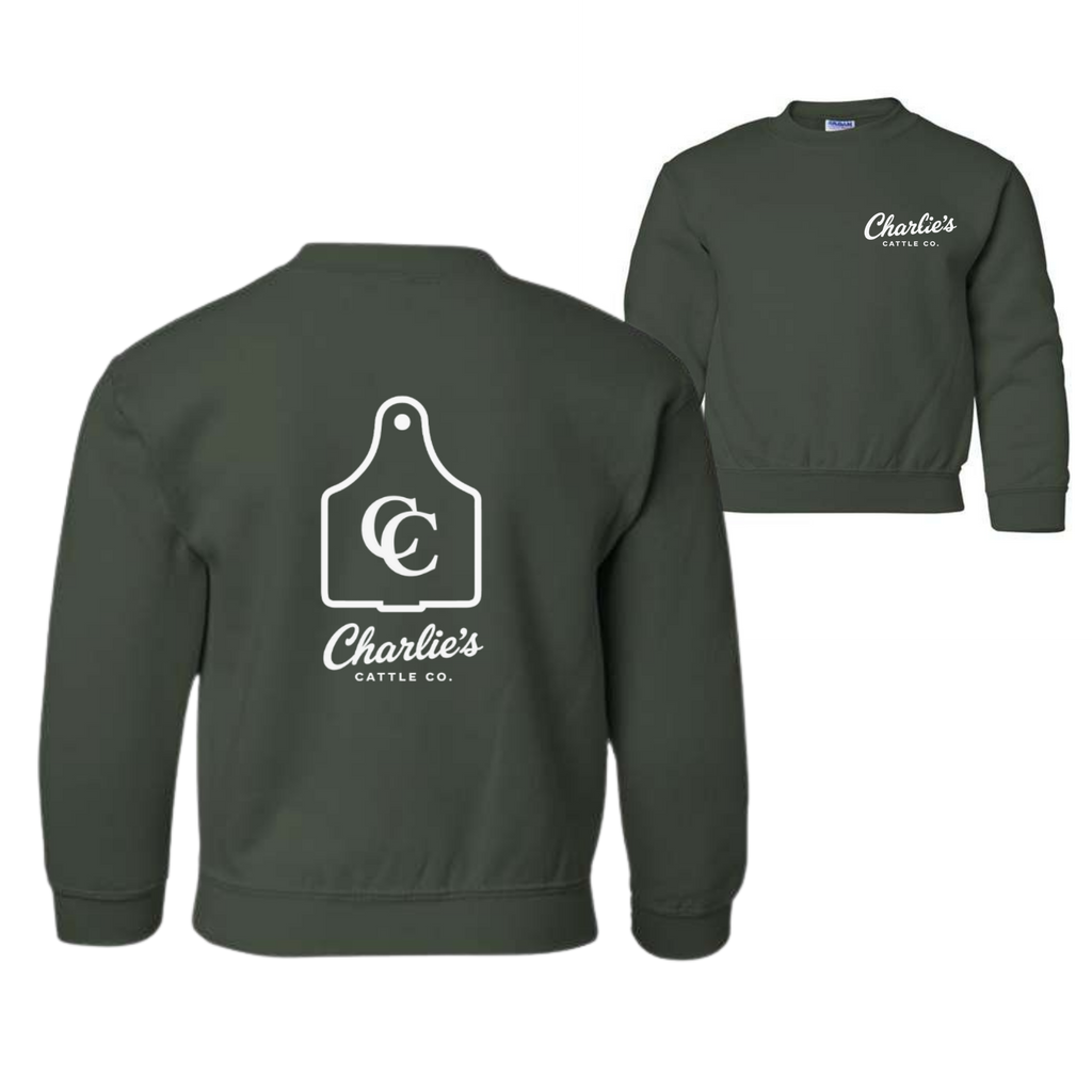 Charlie's Cattle Cowtag Sweatshirt (Youth)