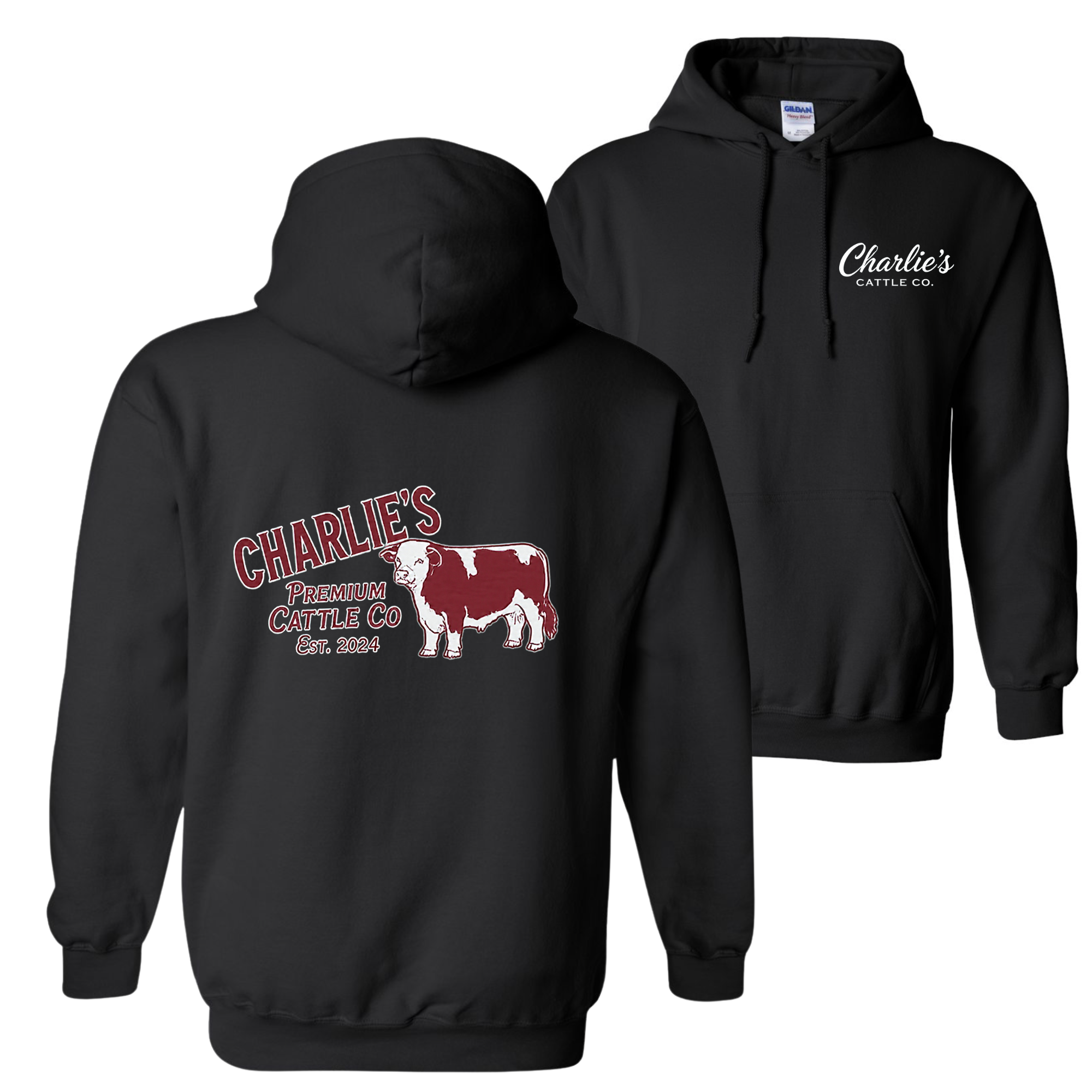 Charlie's Cattle Premium Hoodie