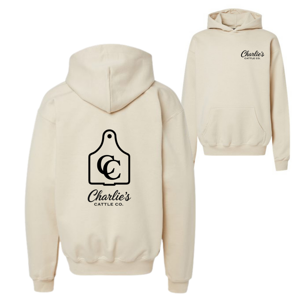 Charlie's Cattle Cowtag Hoodie (Youth)