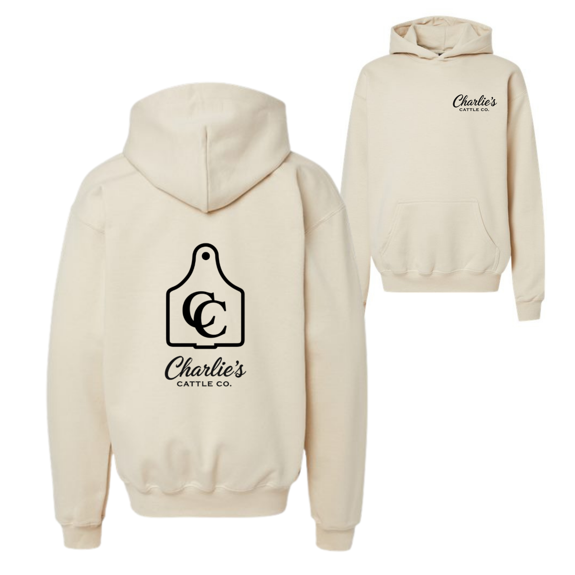 Charlie's Cattle Cowtag Hoodie (Youth)