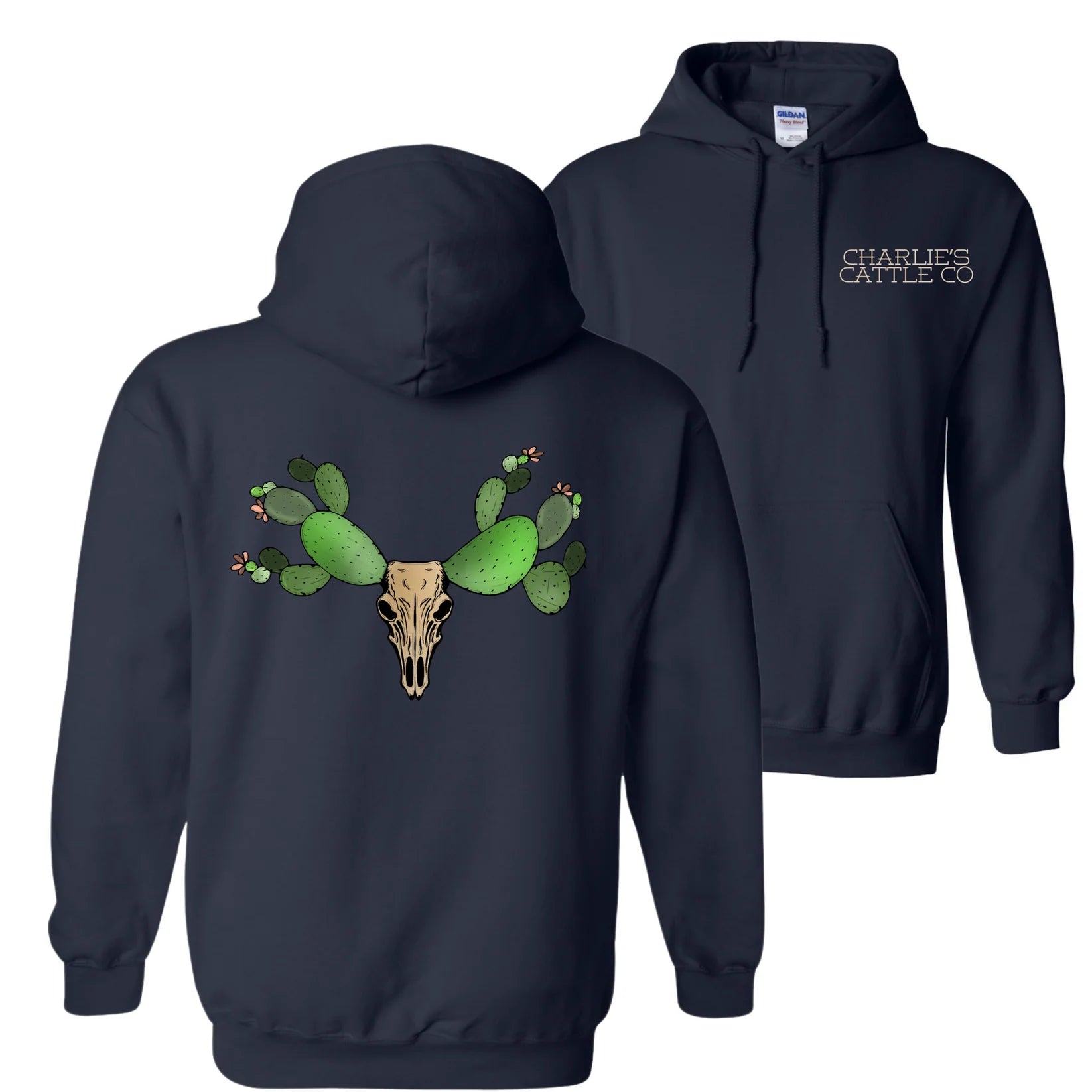 Cactus Longhorn Hoodie