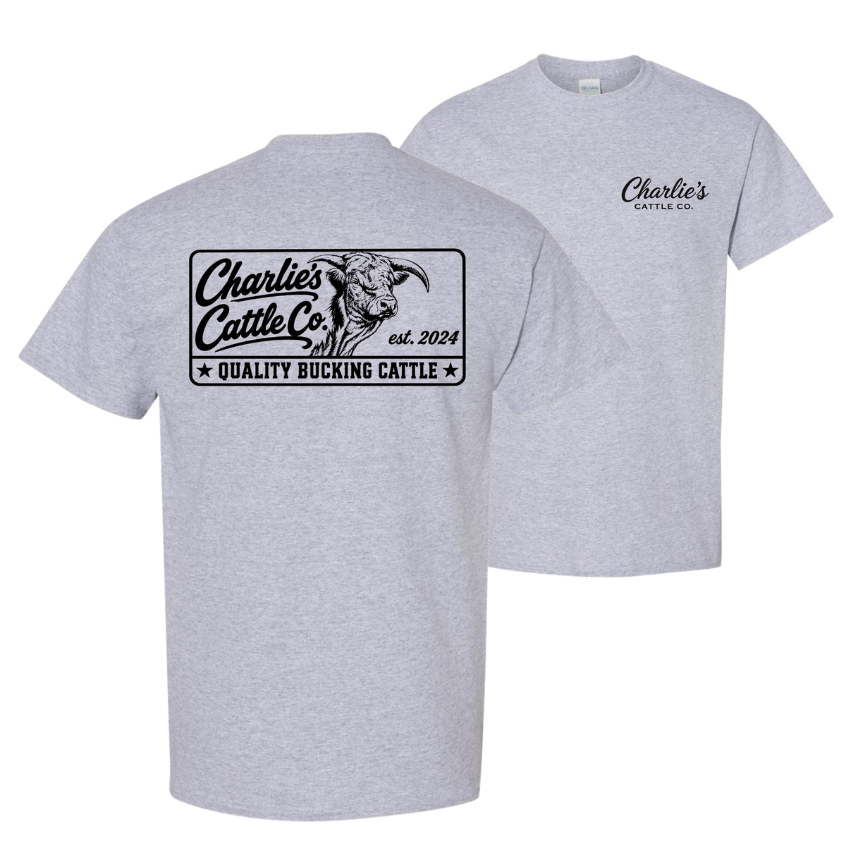 Quality Bucking Cattle T-Shirt