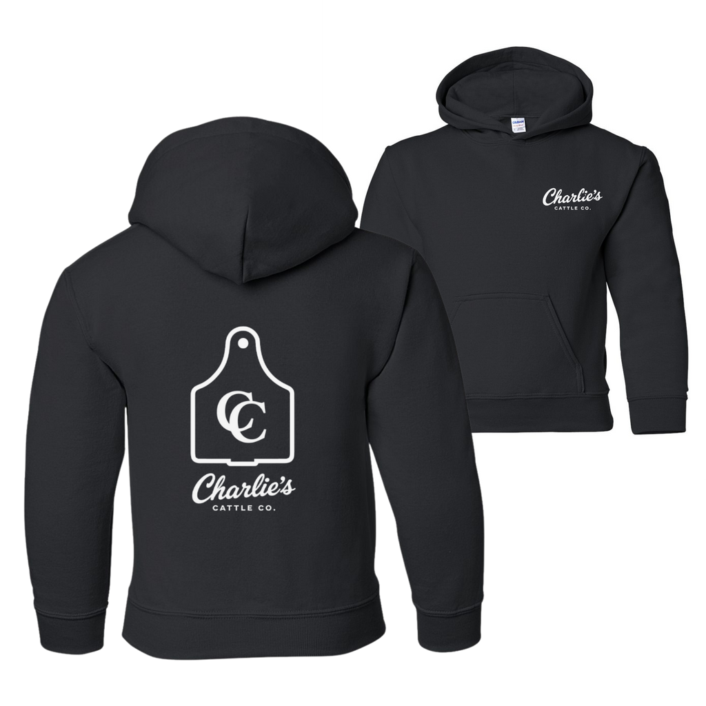 Charlie's Cattle Cowtag Hoodie (Youth)