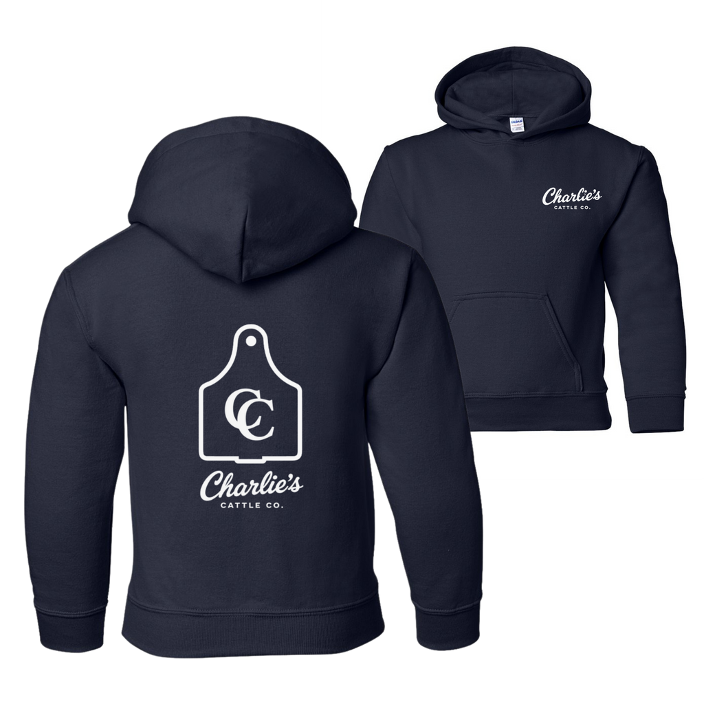 Charlie's Cattle Cowtag Hoodie (Youth)