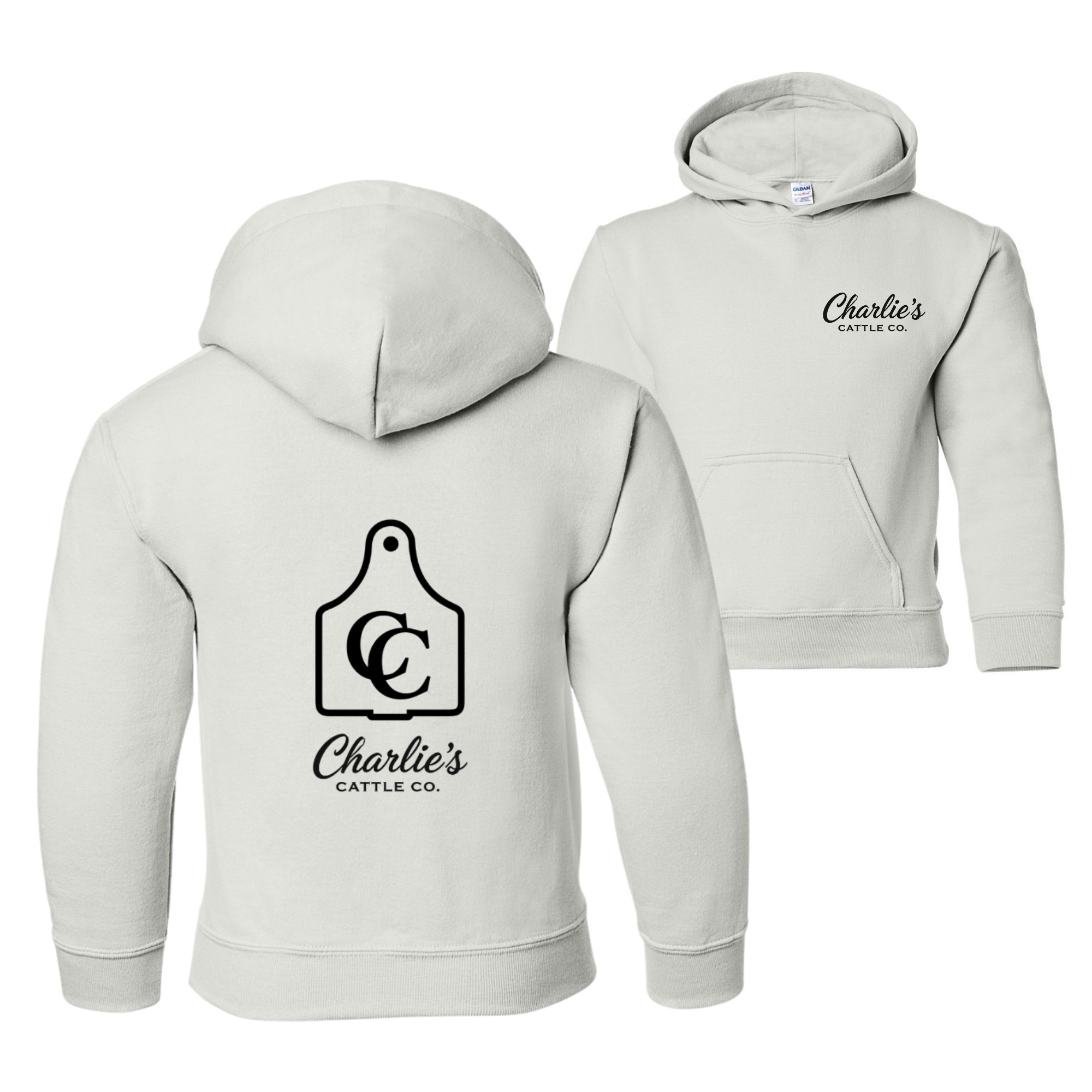Charlie's Cattle Cowtag Hoodie (Youth)