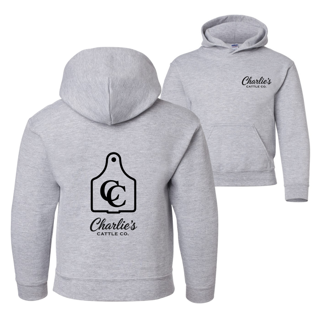 Charlie's Cattle Cowtag Hoodie (Youth)