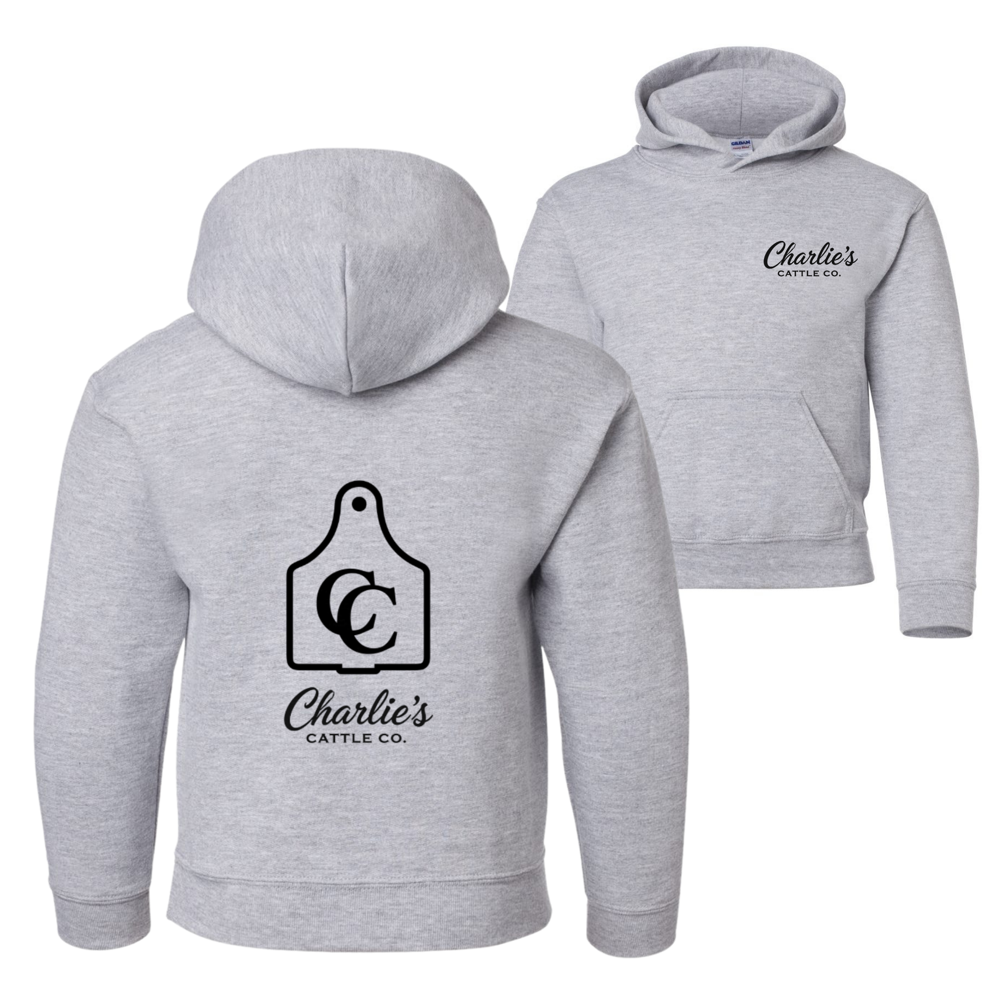 Charlie's Cattle Cowtag Hoodie (Youth)