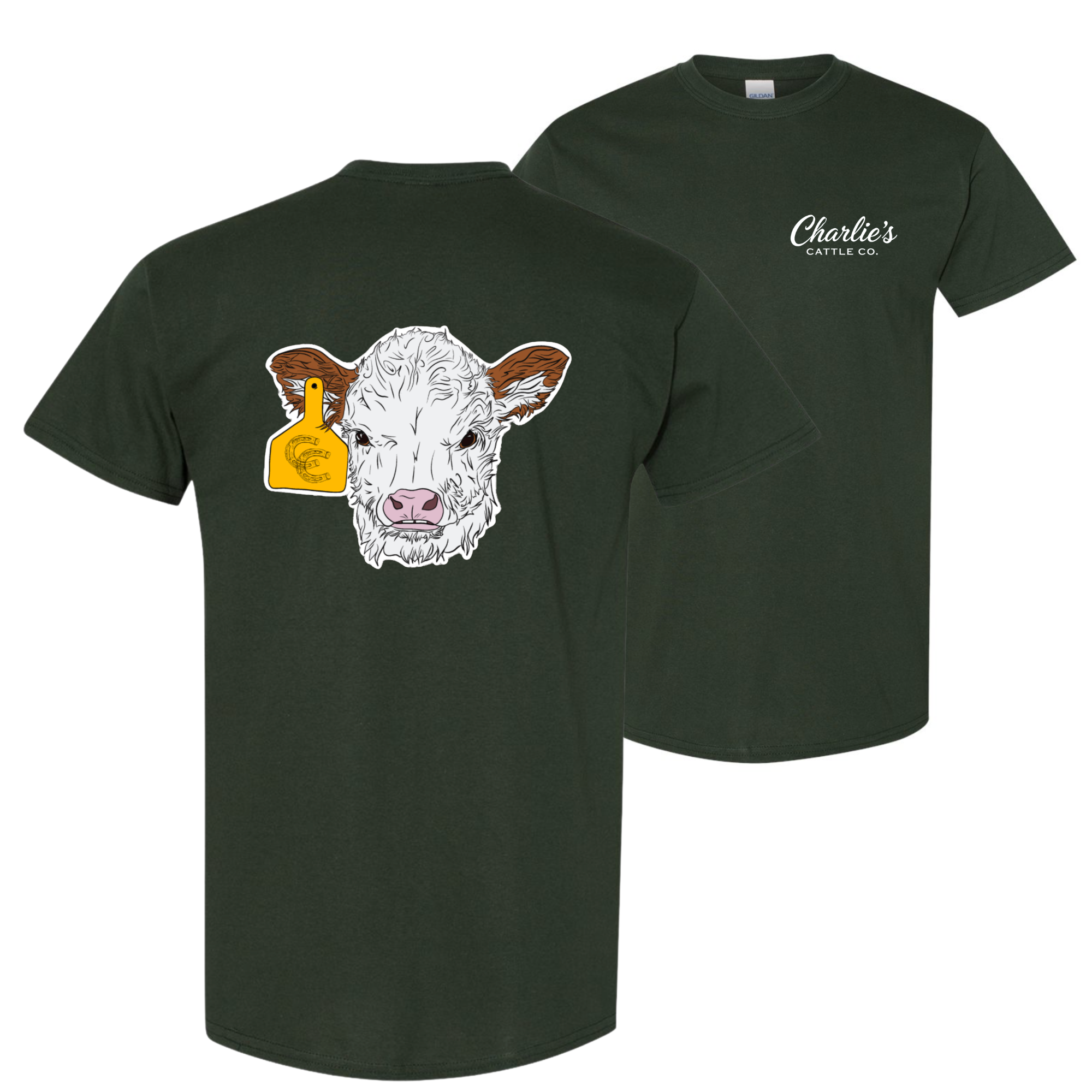 Charlie's Cattle Baldy T-Shirt