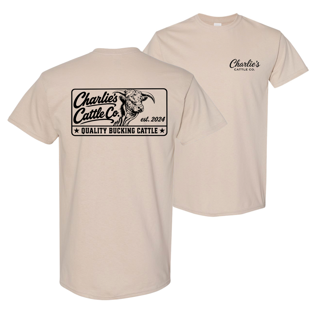 Quality Bucking Cattle T-Shirt