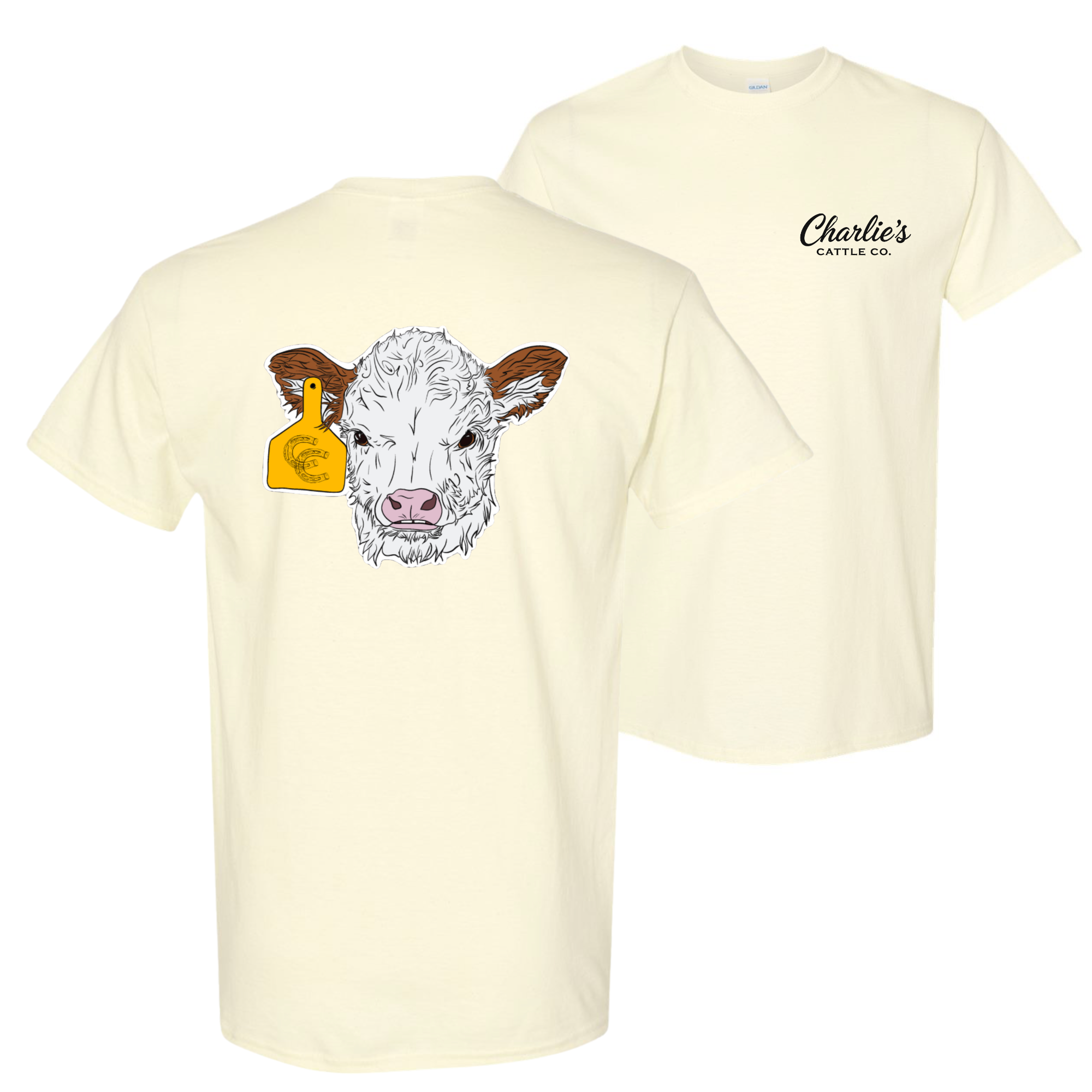Charlie's Cattle Baldy T-Shirt