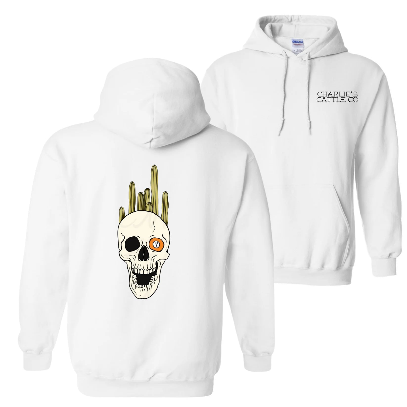 Western Skull Hoodie