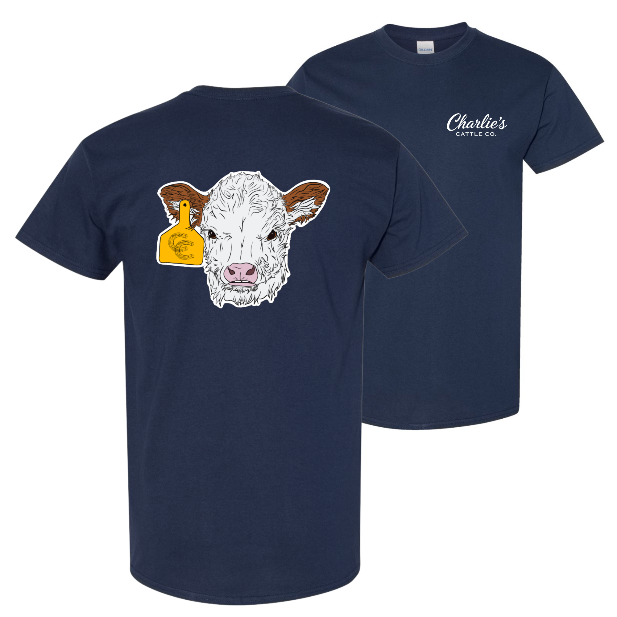 Charlie's Cattle Baldy T-Shirt