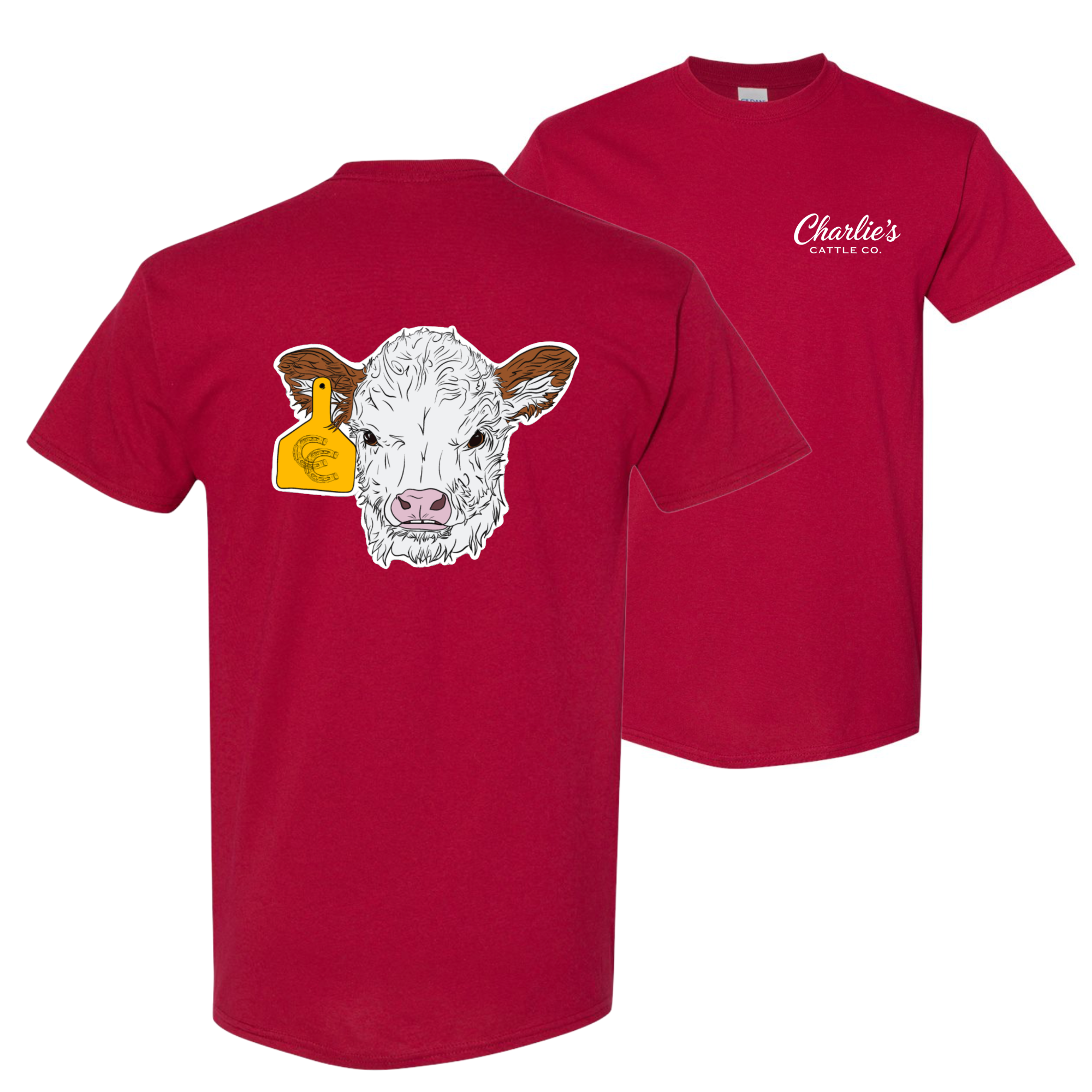 Charlie's Cattle Baldy T-Shirt