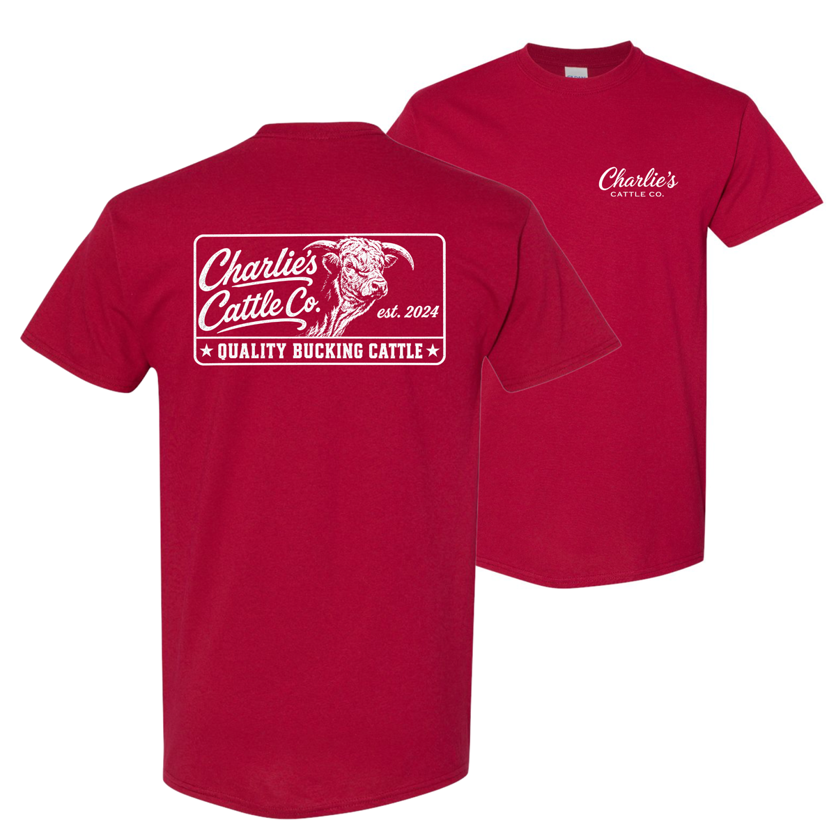 Quality Bucking Cattle T-Shirt
